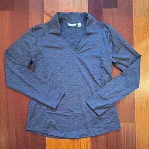 Lady Hagen | Blue/Grey Long Sleeve Golf Tee NWOT | Size Small